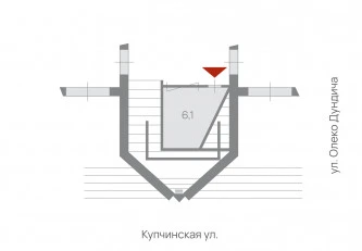 Нежилое помещение 6,1кв.м в шаговой доступности от м. "Купчино"